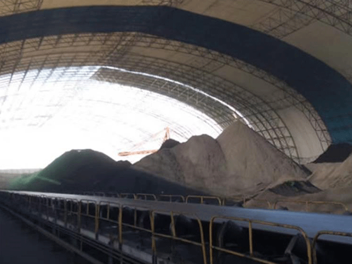 楚雄煤棚料仓网架